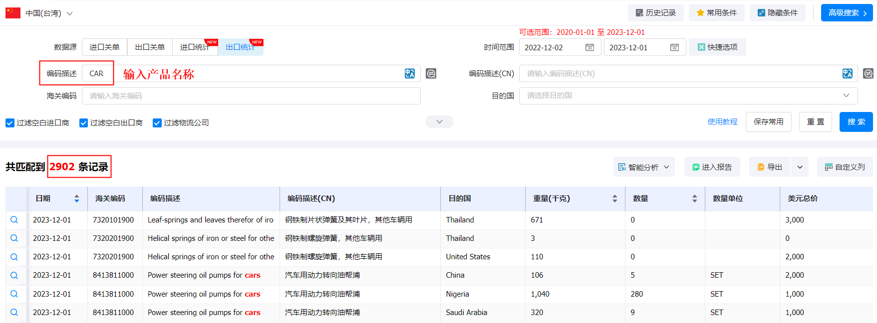 查询台湾海关数据,台湾海关数据,海关数据